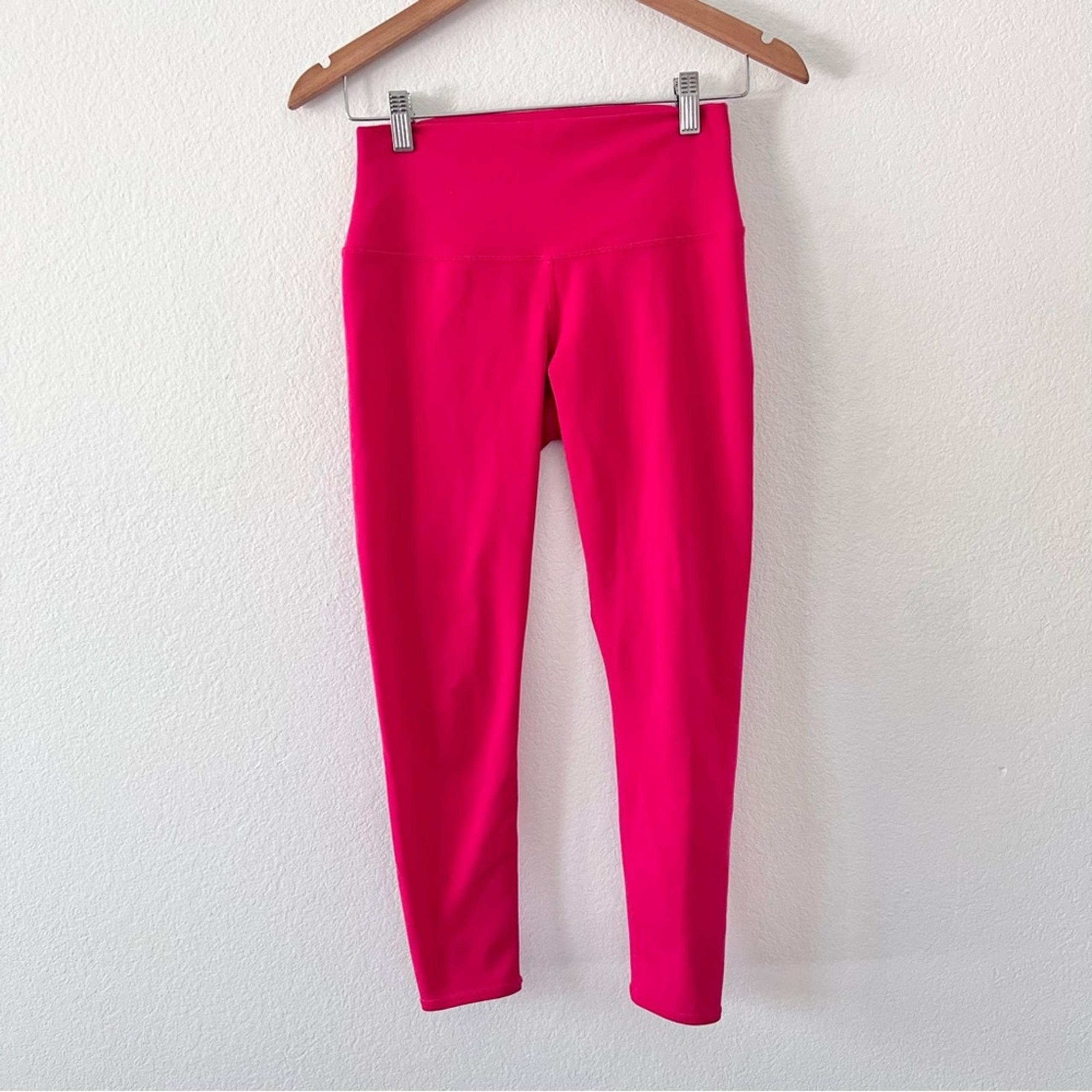 Alo Yoga Candy Red 7/8 Leggings Sz S