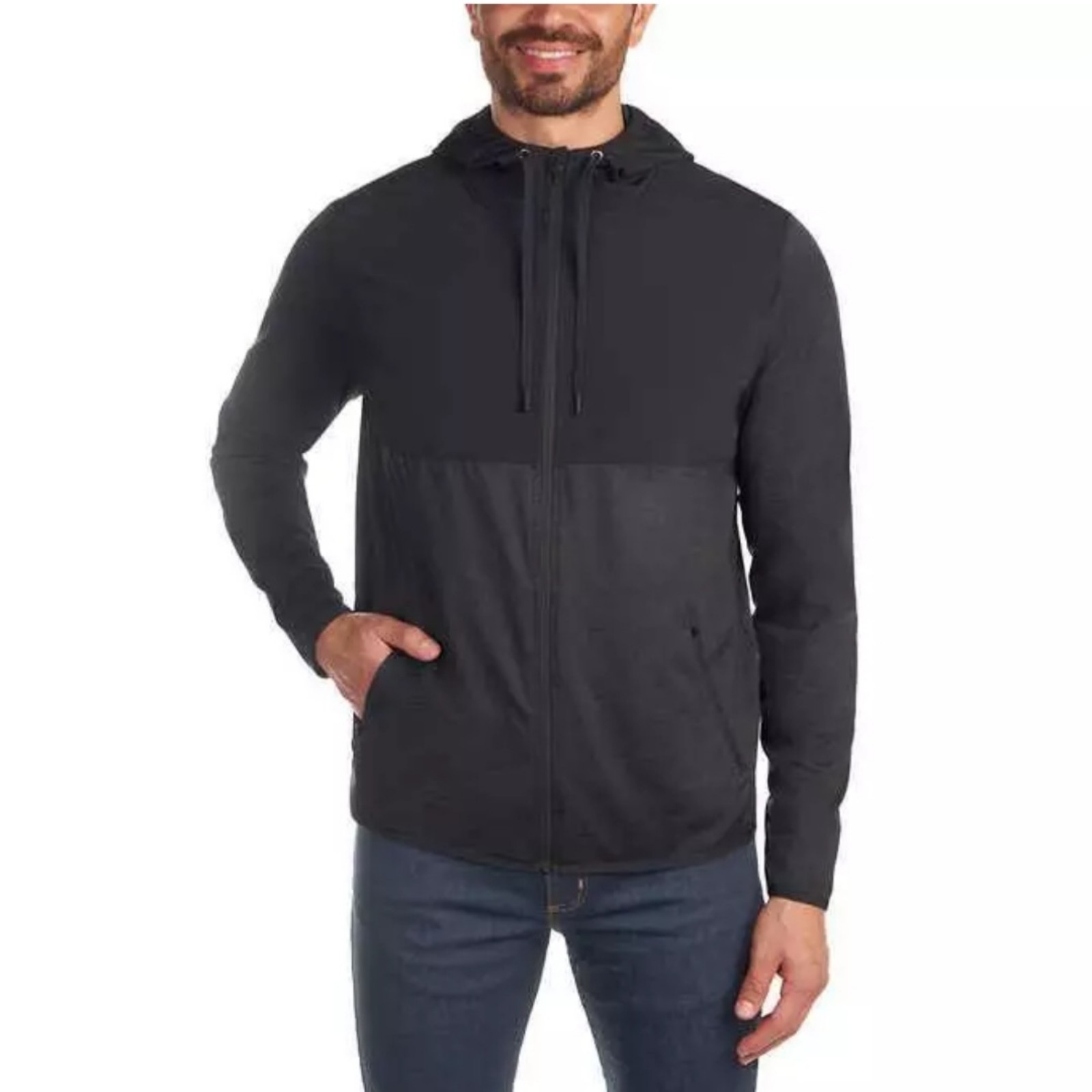 NWT Men's Size L Kirkland Signature Mixed Media Jacket