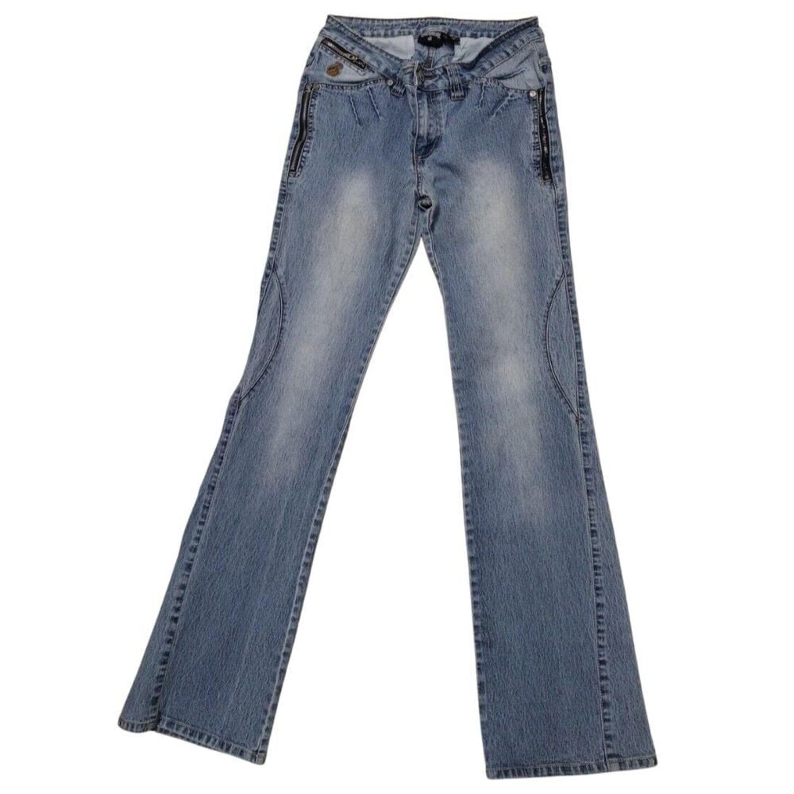 Rocawear Jeans Women's Size 9/10 (30x30.5) Júnior Blue Low Rise Bootcut