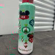 Disney World Christmas Water Bottle