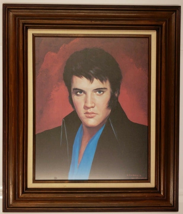 Collectors Oil Painting Elvis Presley