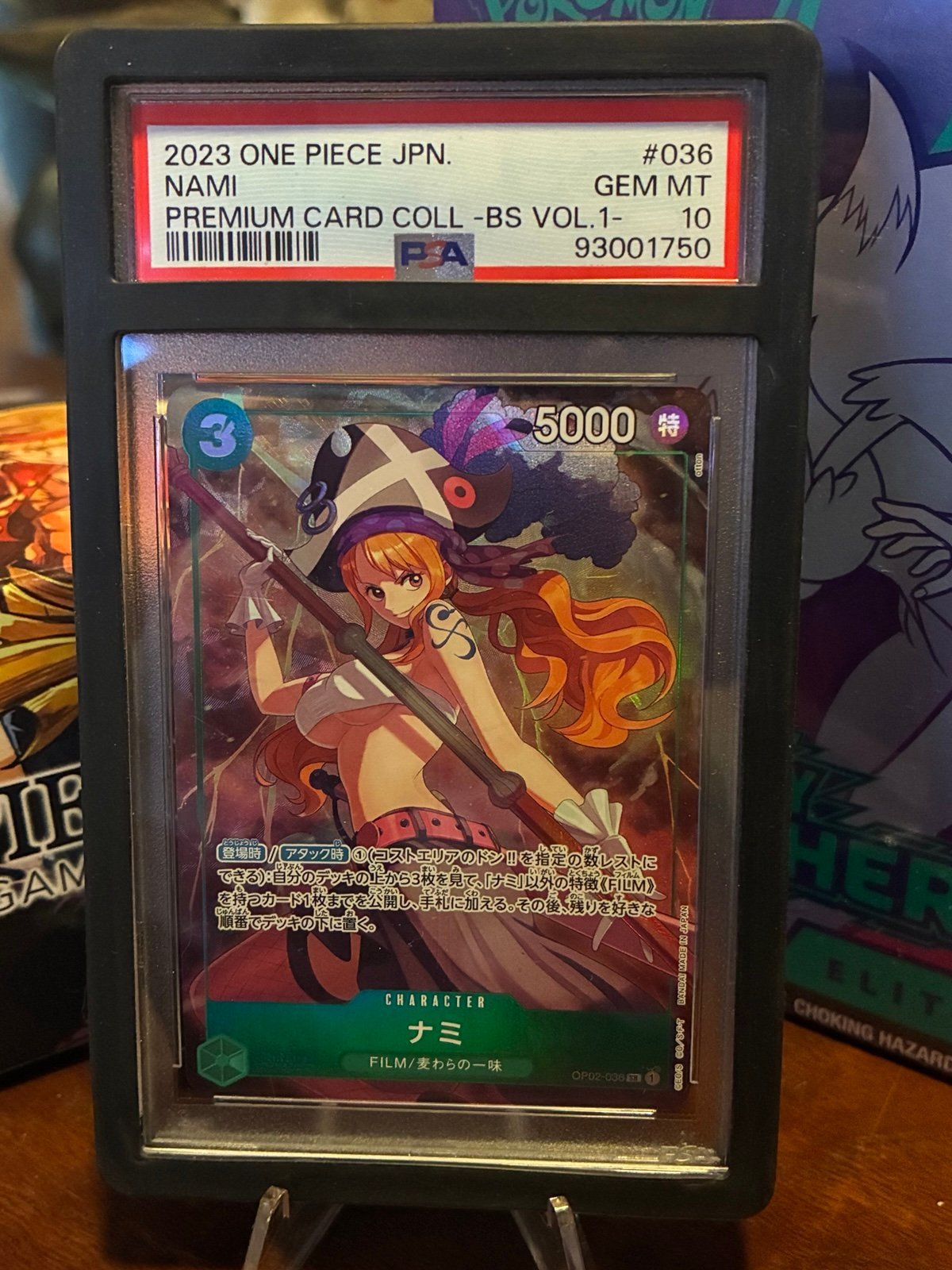 Nami Best Selection Promo PSA 10