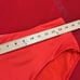 Athleta Vibrant orange Red Bikini Set criss cross back new two piece women