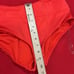 Athleta Vibrant orange Red Bikini Set criss cross back new two piece women