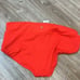 Athleta Vibrant orange Red Bikini Set criss cross back new two piece women