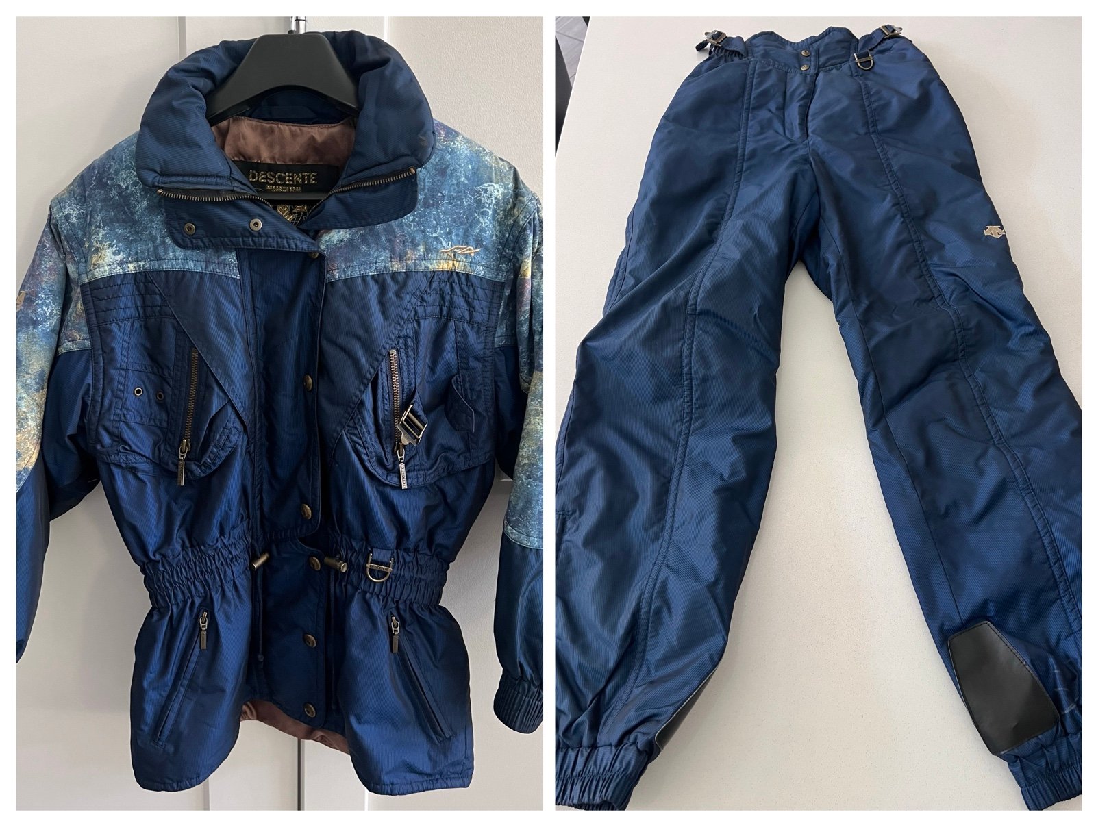 Descent Ski Outfit Jacket With Solar Lining Matching Pants Womens Size 6