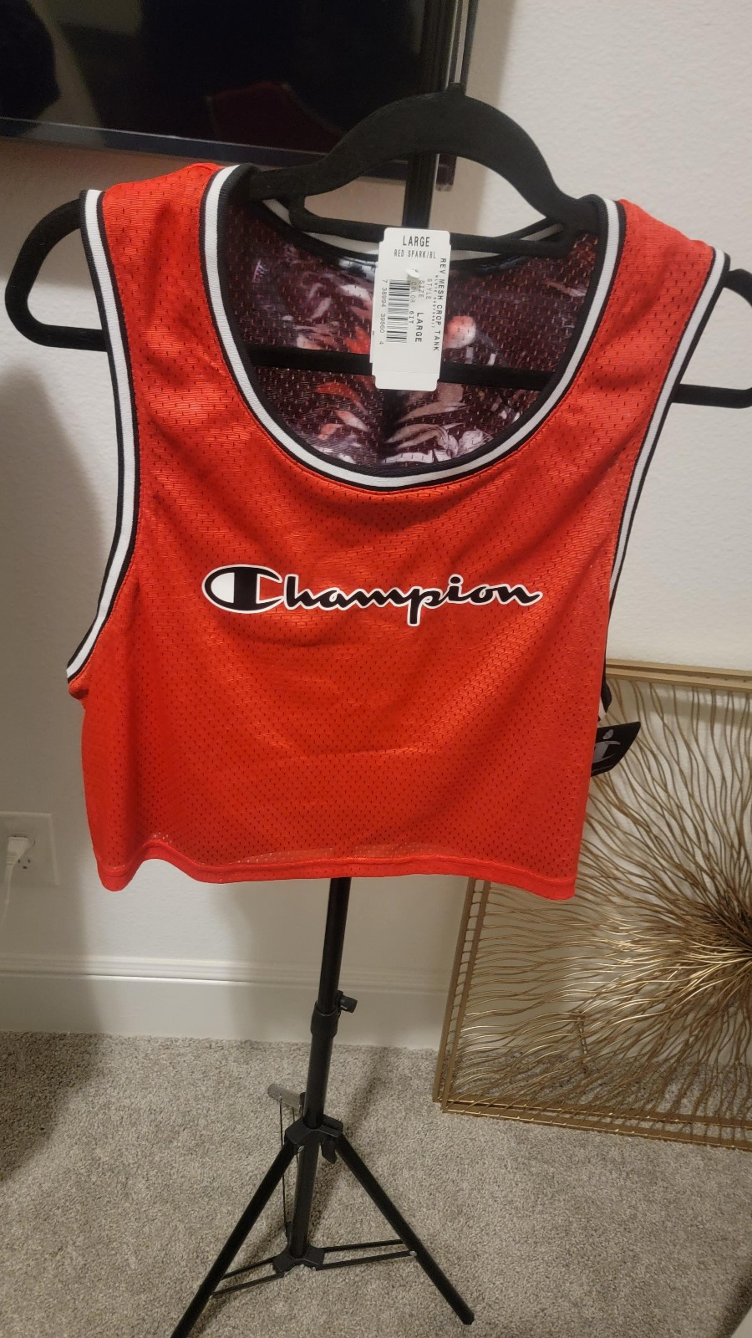 The Champion Women's Reversible Mesh Jersey.