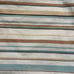 Set 2 Ralph Lauren Cottage Pillow Shams Striped Blue Tan Piped Edge Slit Opening