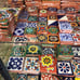 100 assorted 2in X 2in tiles !!!