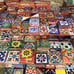 100 assorted 2in X 2in tiles !!!