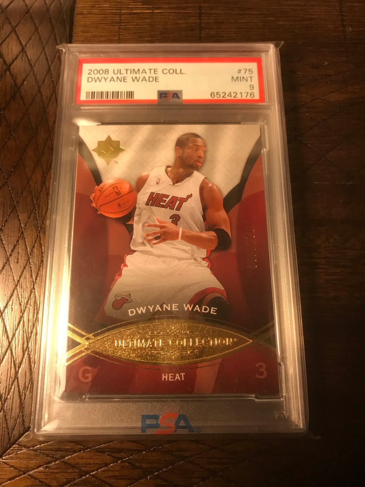 dwyane wade Psa 9 ultimate collection