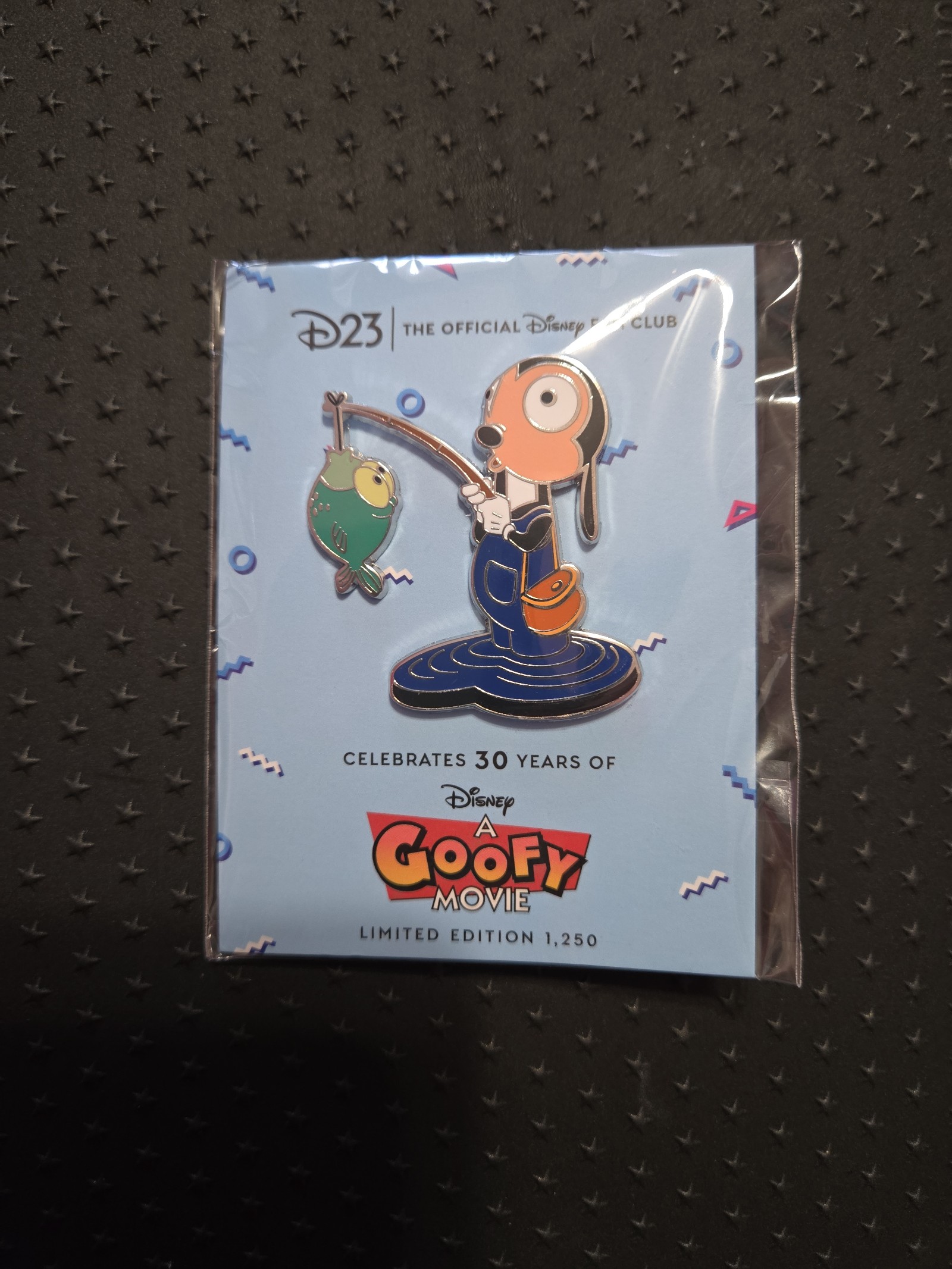 NEW Disney D23 Exclusive Goofy Movie 30th Anniversary Pin Max LE 1250 Fishing