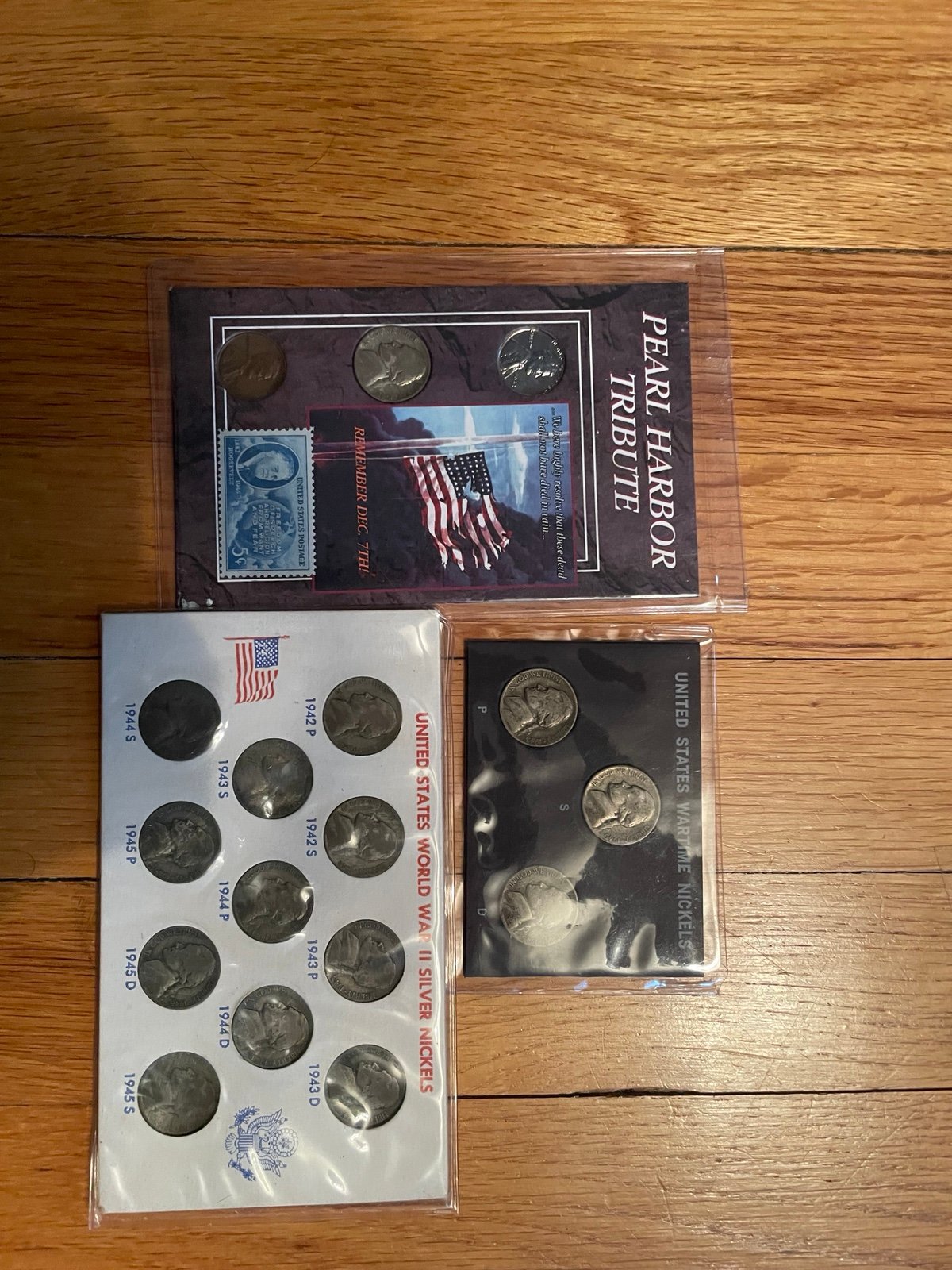 Silver war nickel sets