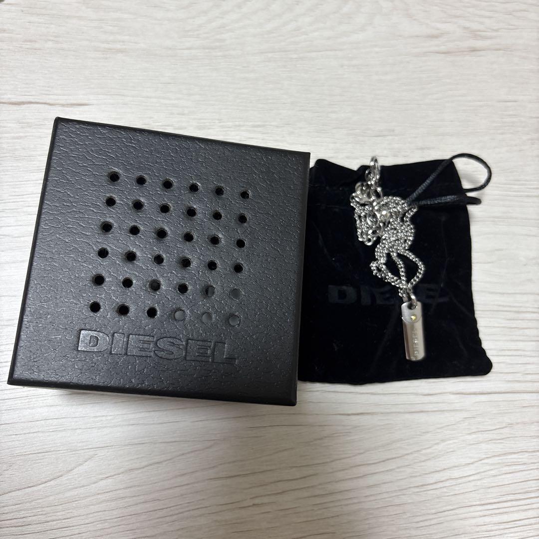 Diesel stainless steel necklace