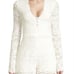ALEXIS Perseus Choker Lace Long Sleeve Romper