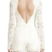 ALEXIS Perseus Choker Lace Long Sleeve Romper