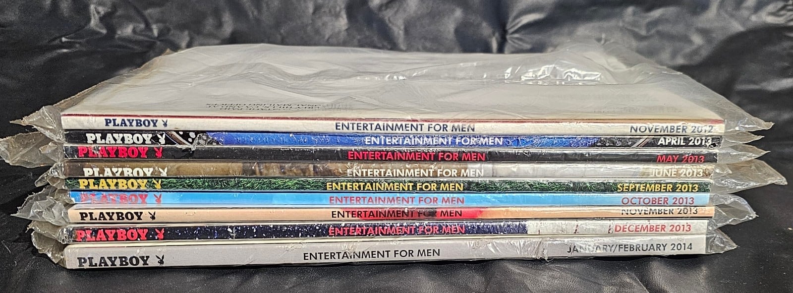 Lot of 9 Palyboy Magazine 2012-2014 NIP