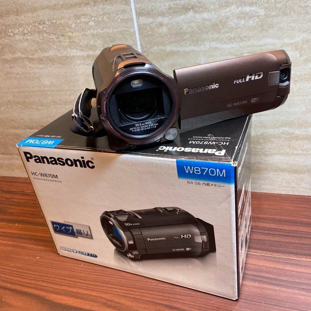 Panasonic HC-W870M ビデオカメラ 3465