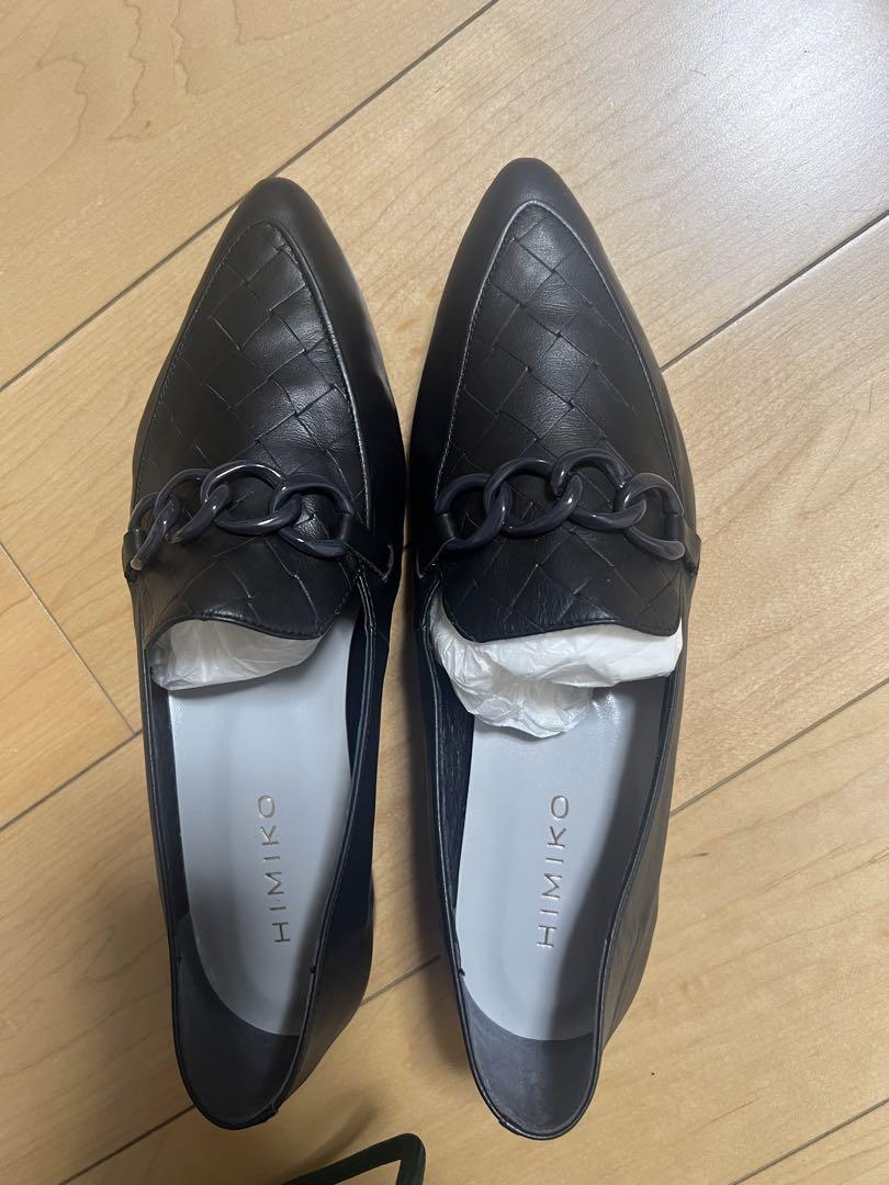 Himiko cowhide leather shoes 24.5cm brand new unused