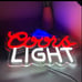 Coors Light Beer LED Bar Sign Man Cave Tiki Neon Signs Lights 8x11”
