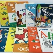 Dr Seuss books 10 Piece Lot assorted kids book green eggs and ham cat hardcover