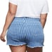 Good American Striped Cut-Off Shorts, 18