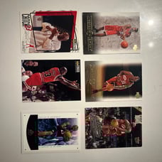 Basketball card lot Michael Jordan and LeBron James