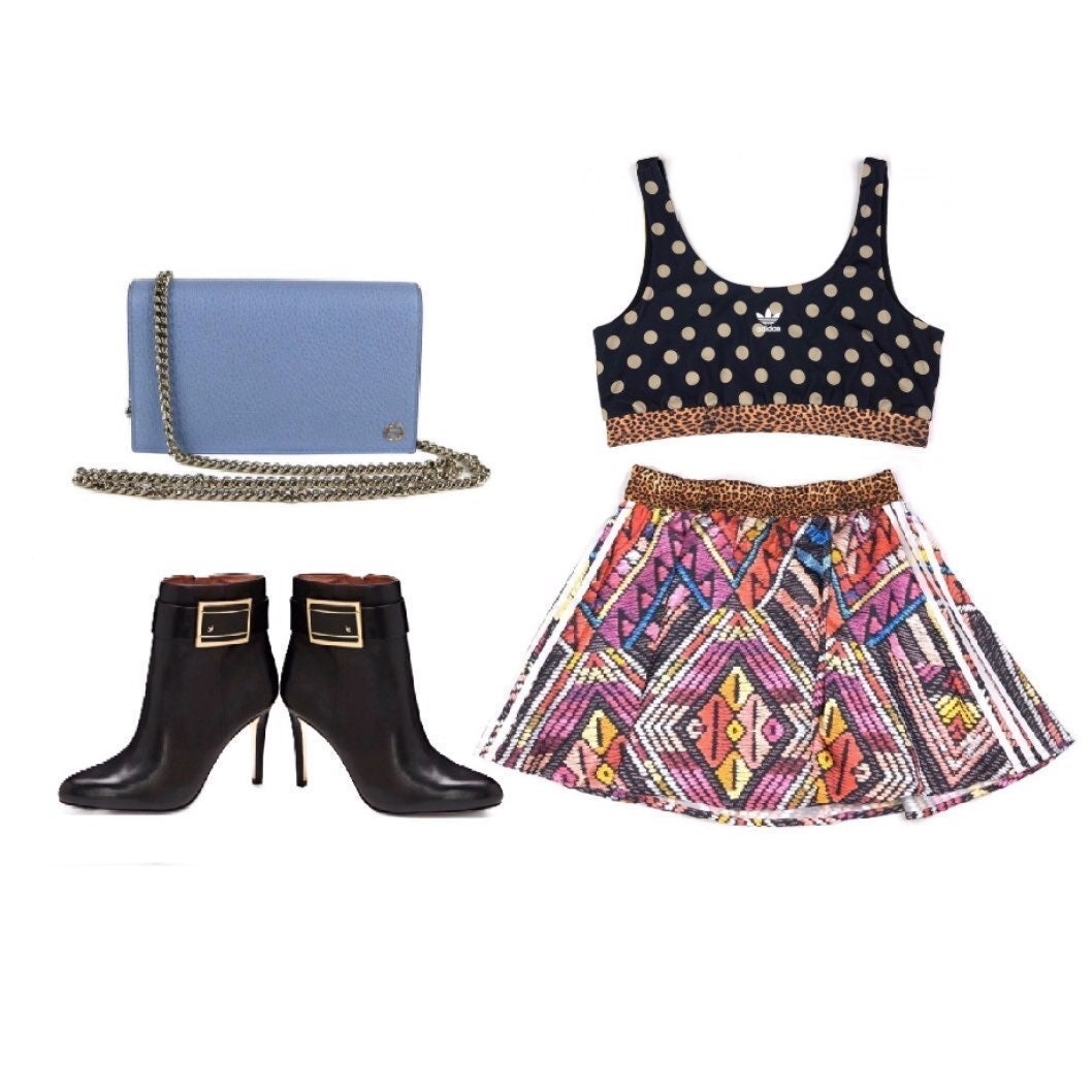 ADIDAS BRA TOP & SKIRT