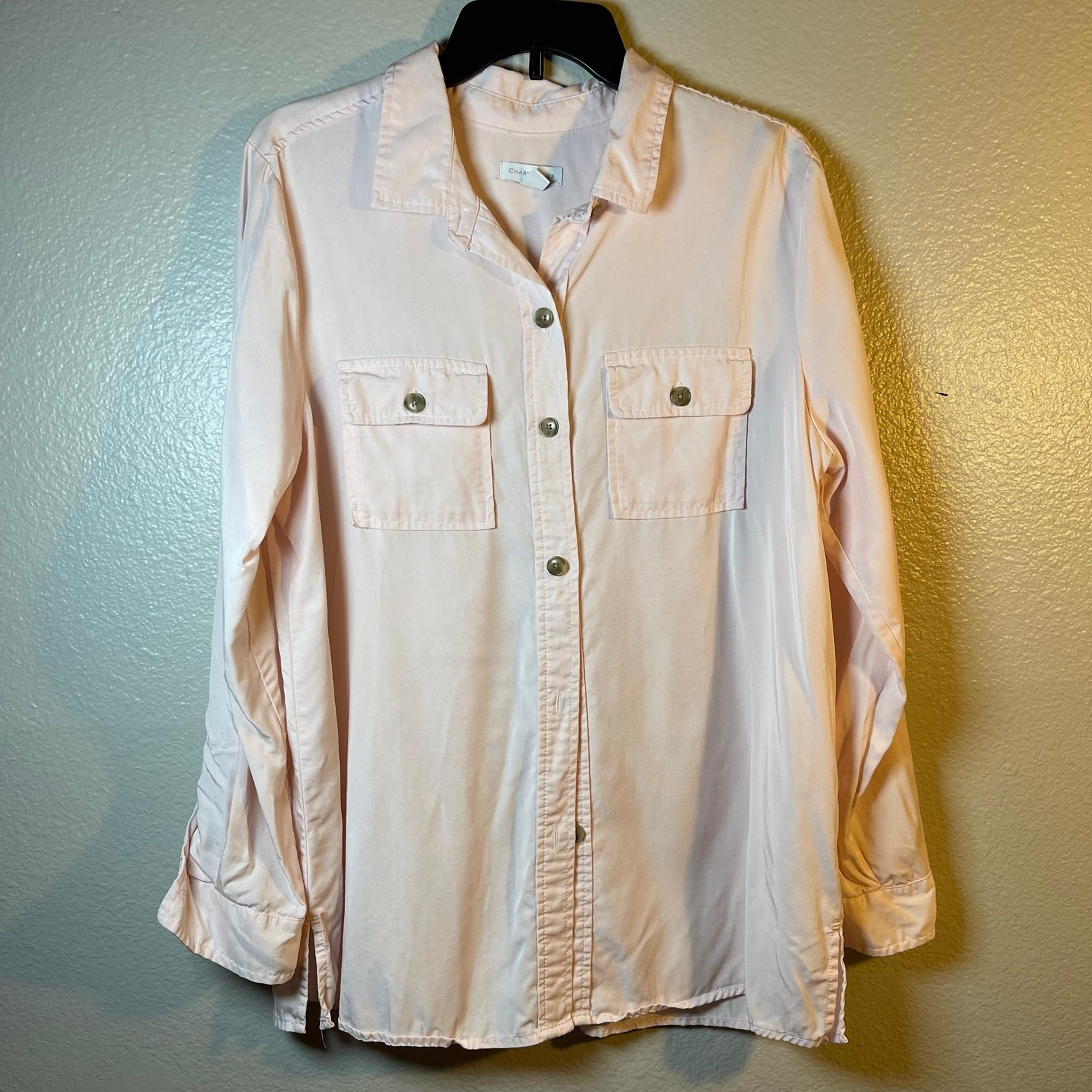 Charter Club button down shirt SZ:L