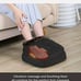Vibration foot massager with heat