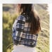 New Free People FP Movement Rally Layer Top Blue Plaid Thermal Longsleeve Henley