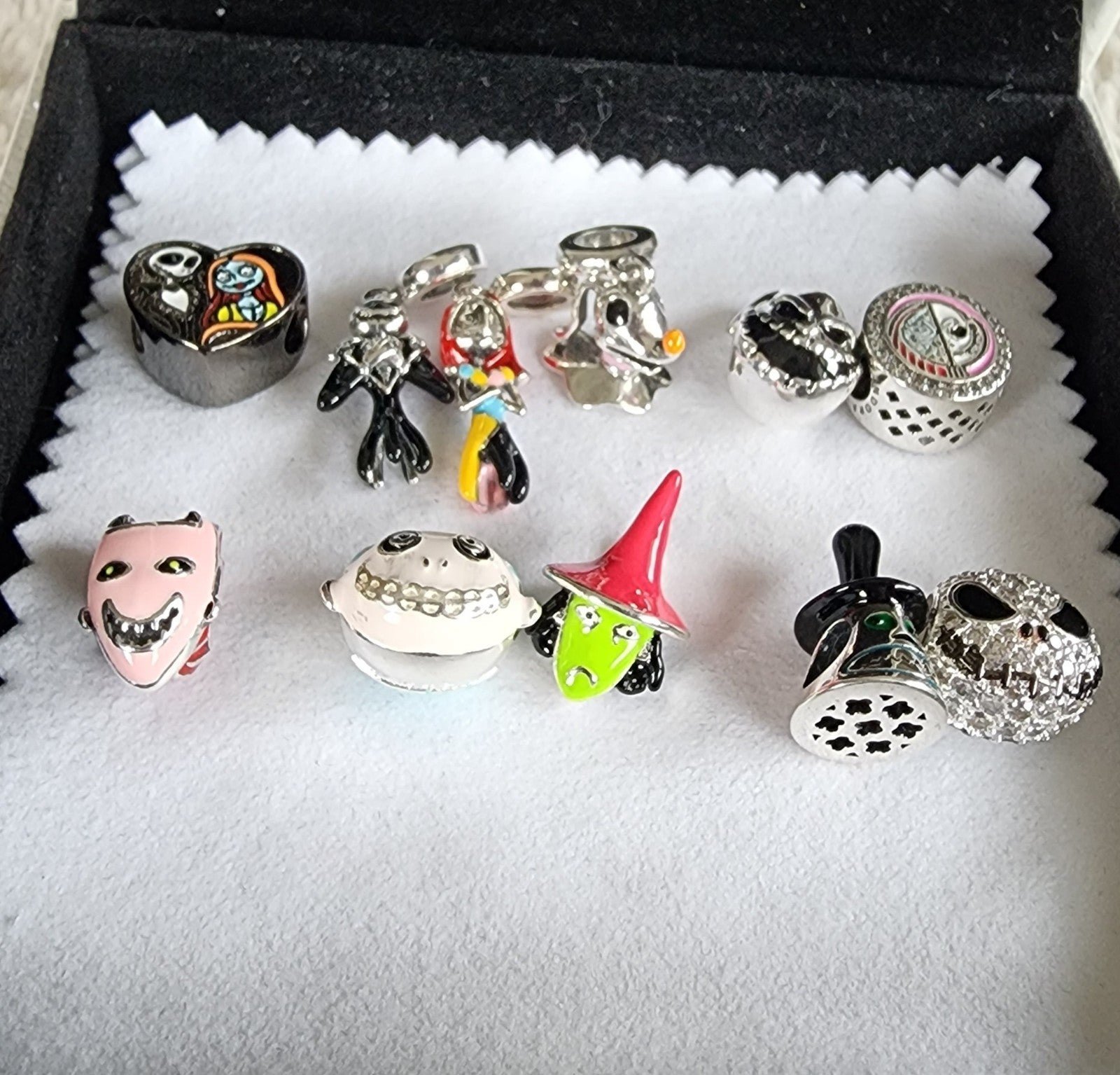NEW Disney the Nightmare Before Christmas sterling silver charm set for Pandora
