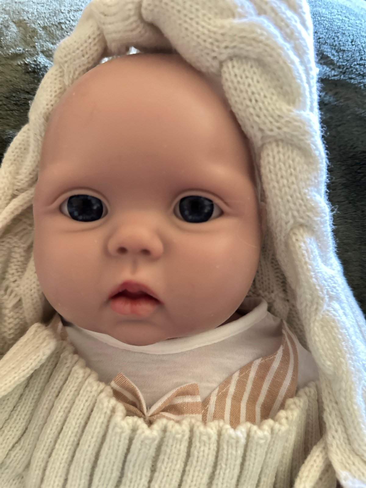 Heavy Full platinum silicone floppy boy baby doll (anatomically correct)