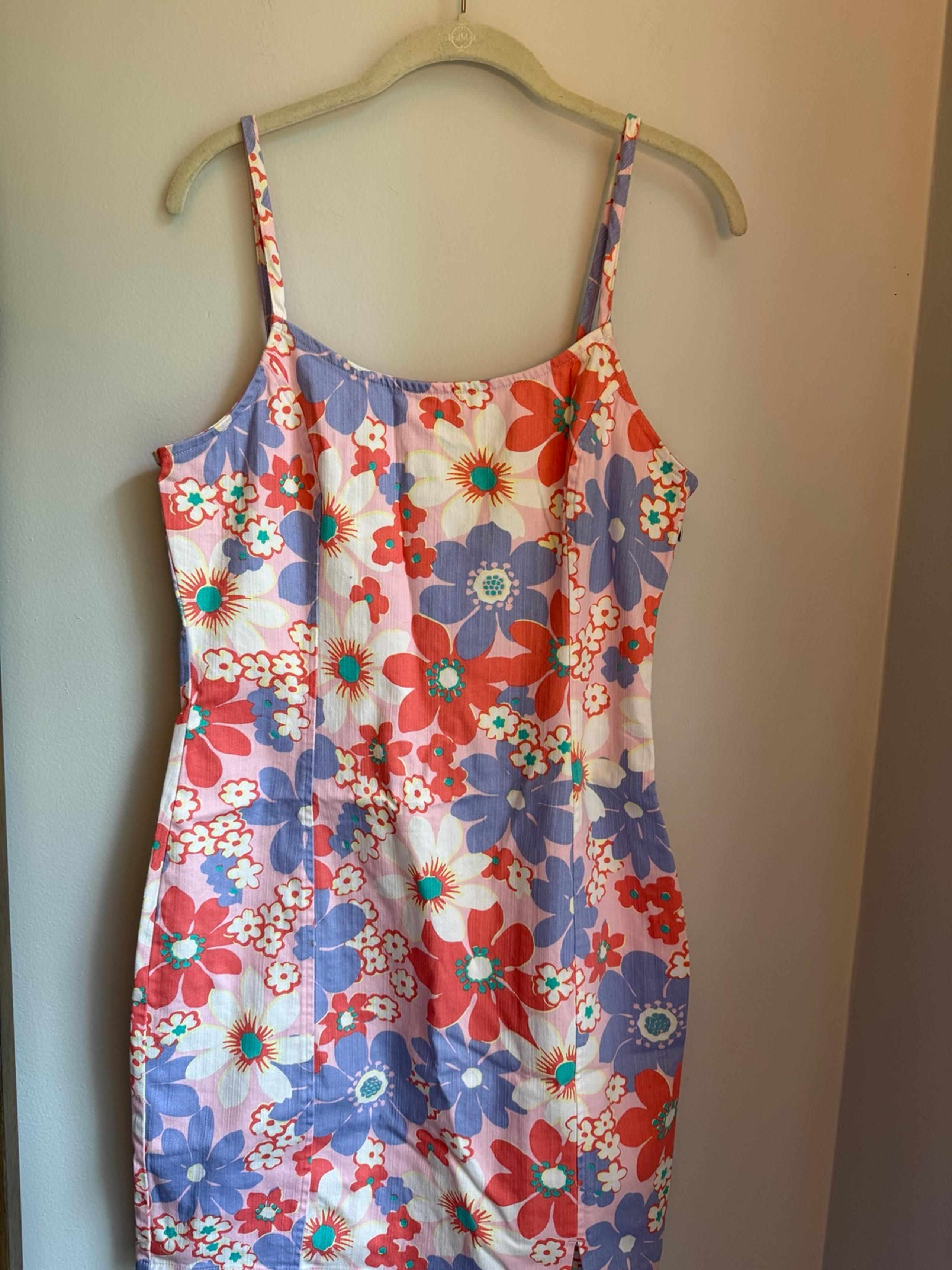 Bright Paisley Dress