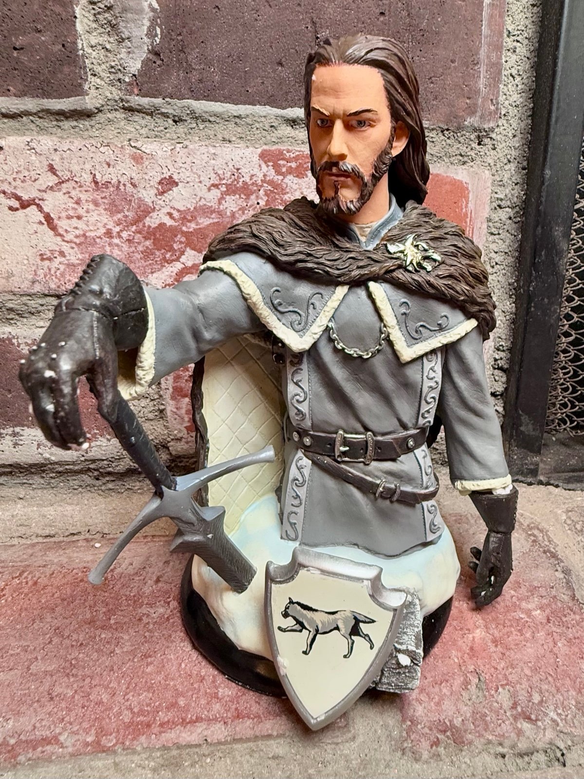 Valyrian Resin Eddard “Ned” Stark Bust Game Of Thrones