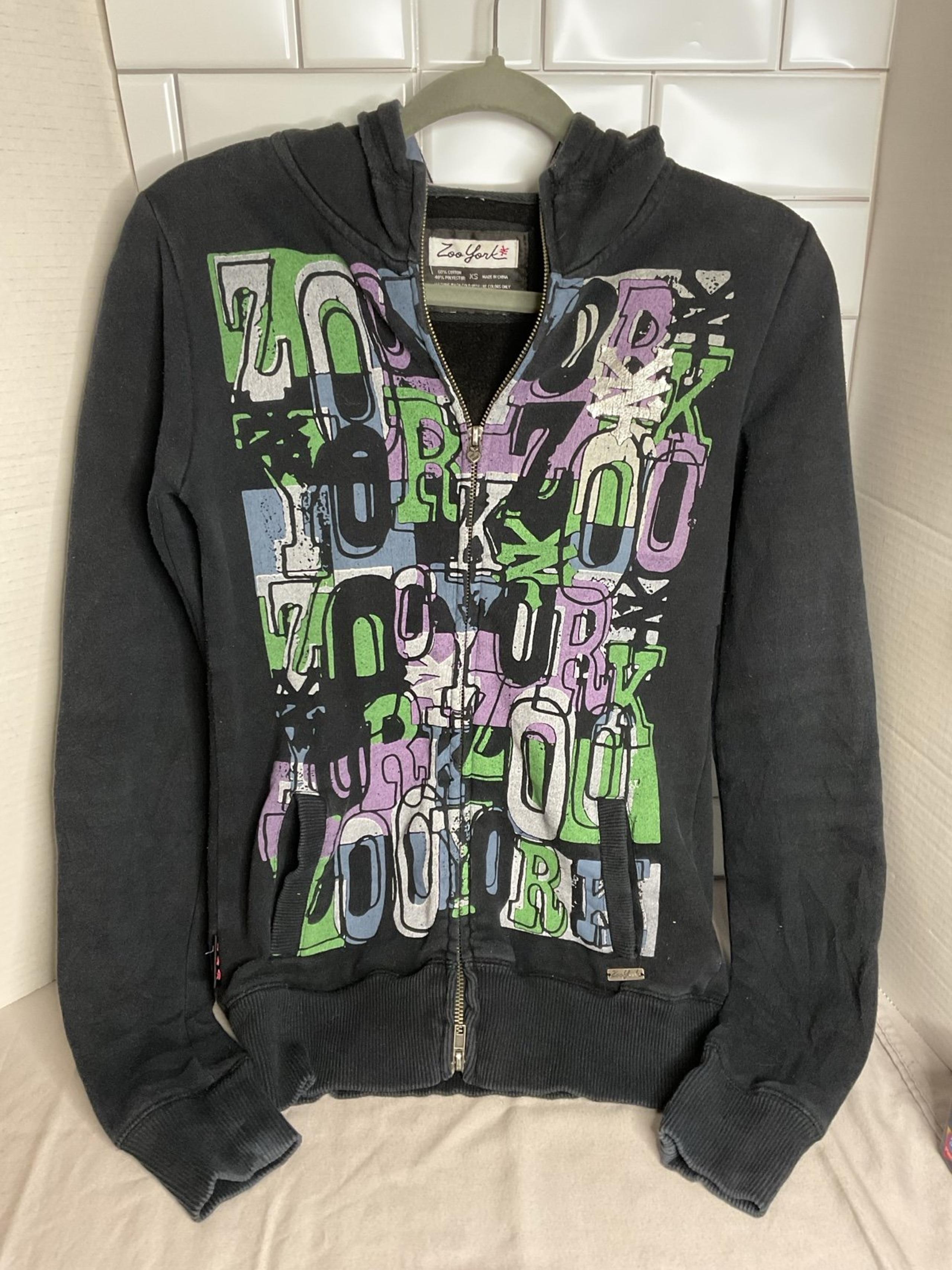 Vtg Zoo York Women’s Hoodie Sz XS