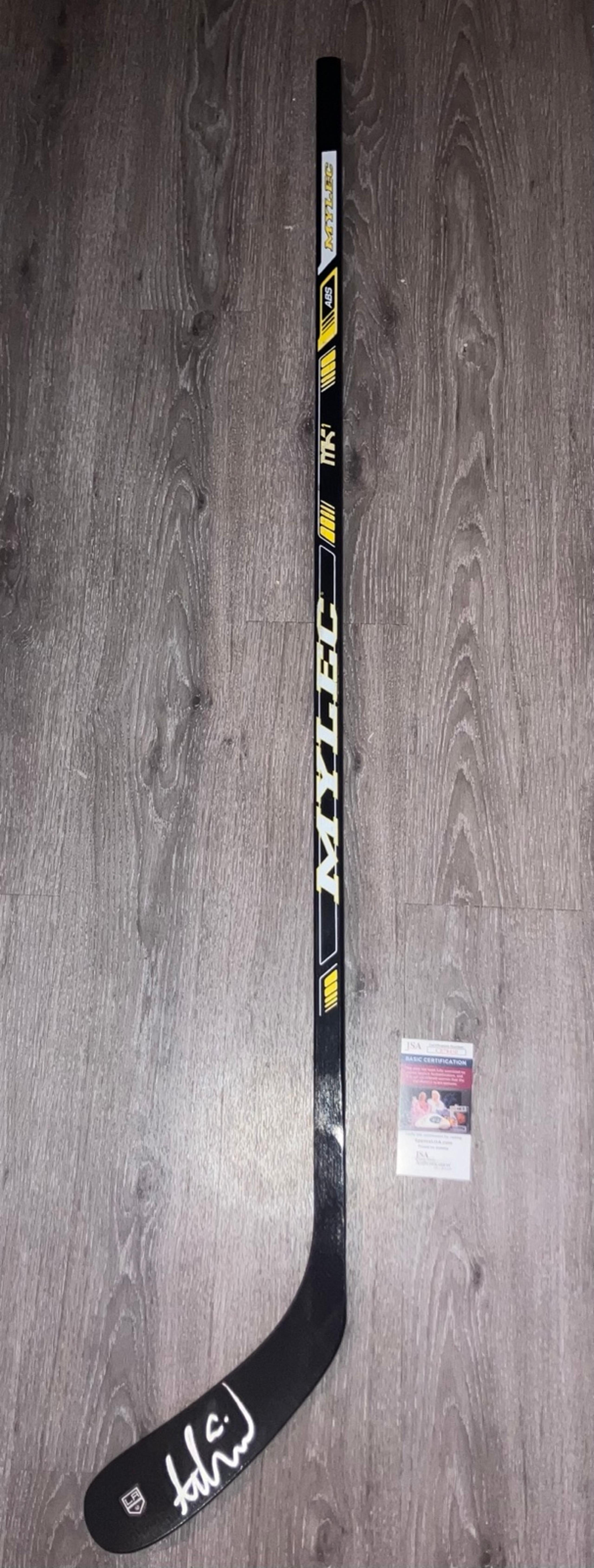 ADRIAN KEMPE SIGNED AUTOGRAPHED LOS ANGELES KINGS F/S MYLEC HOCKEY STICK JSA COA