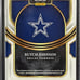 BUTCH JOHNSON 2023 PANINI SELECT JERSEY AUTOGRAPHED BLUE PRIZM #61/75!!!