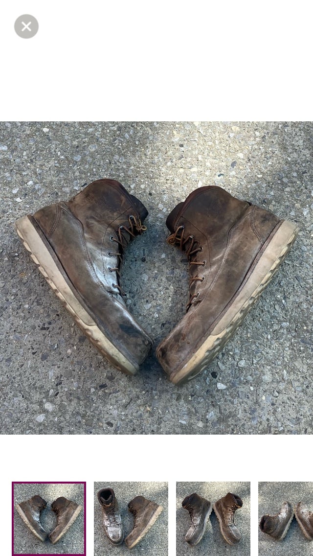 Red Wing Traction Tred Lite Work Boots Mens Size 13 D Brown Waterproof