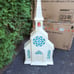Christmas church blow mold
