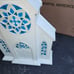 Christmas church blow mold