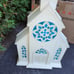 Christmas church blow mold