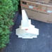 Christmas church blow mold