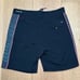 NWT Hurley Phantom Solid Black Stripe Classic Boardshort 18 Men's Swimwear 30