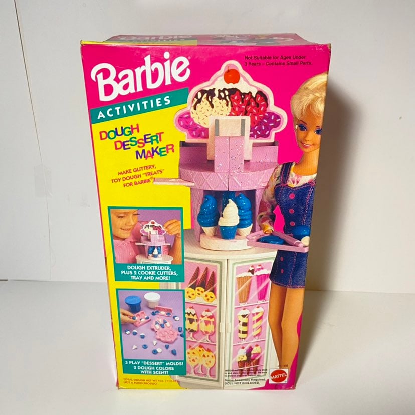 1993 Mattel Barbie Activities Dough Dessert Maker - SEALED