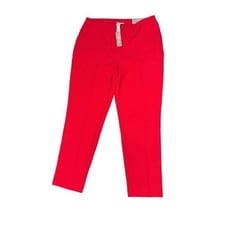 NEW WITH TAGS STUNNING RED CHICOS THE ULTIMATE FIT FLATTERS, SLIMS, LENGTHENS Wo