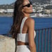 ZARA NWT WOMAN EMBROIDERED Eyelet lace bustier top white size S