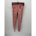 LULULEMON Crushed Velvet Wunder Under Tight Leggings in Pink // 4