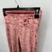 LULULEMON Crushed Velvet Wunder Under Tight Leggings in Pink // 4