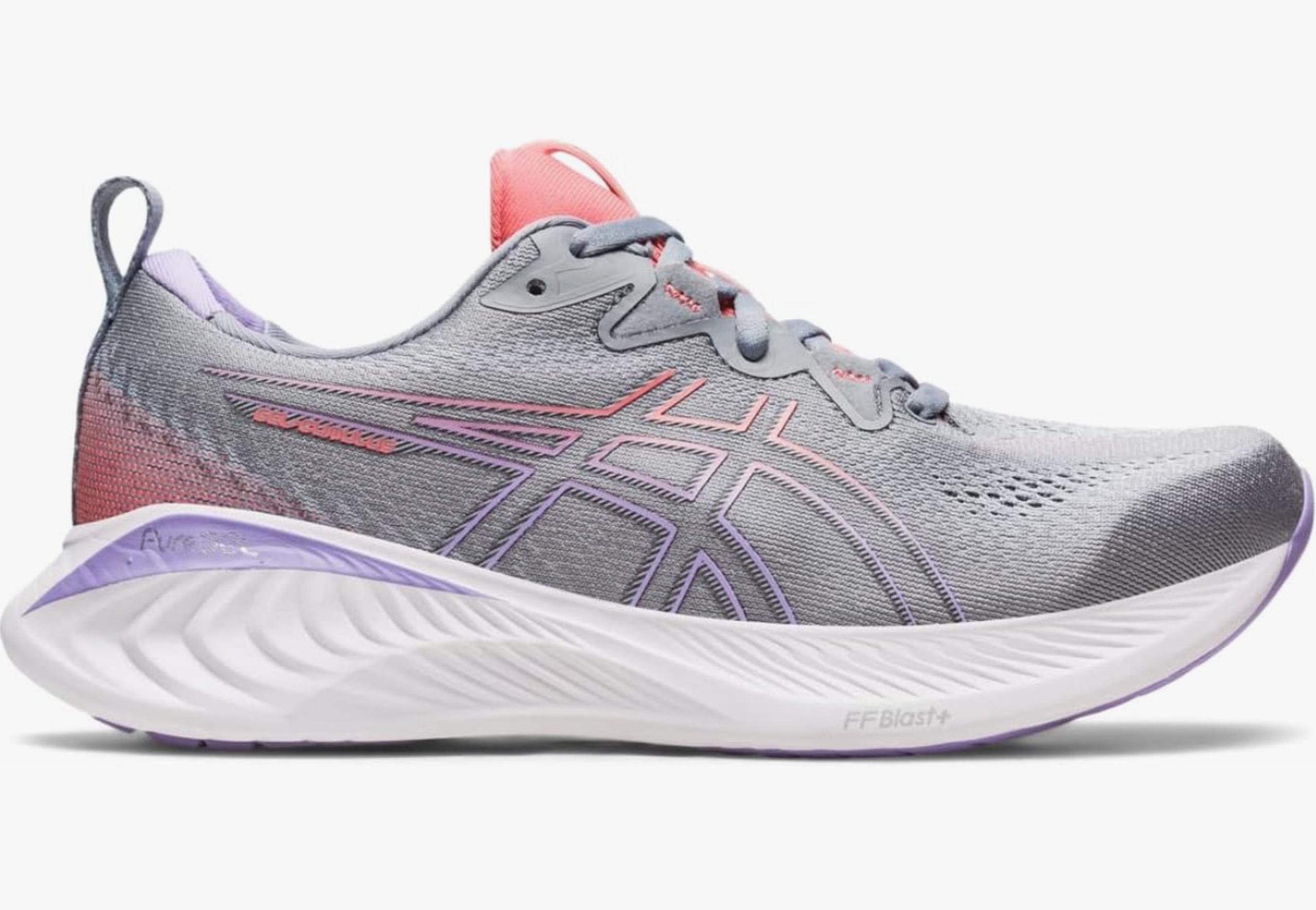 Asics Gel Cumulus 25 - Women's Size 12 - Sheet Rock/Papaya - 1012B441 New